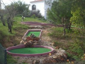 Algarve Villa Mini golf course 