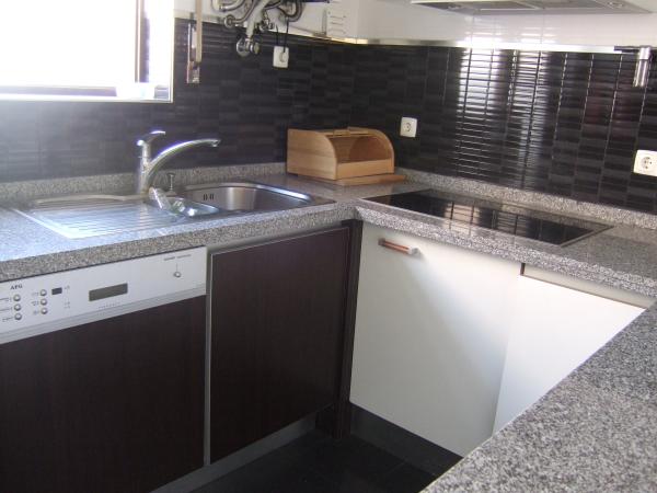 Kitchen in top apartment