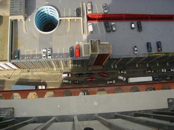 The view down to the road !