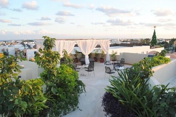 Inviting Rooftop Pool and BBQ Area