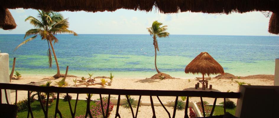 Wake up each morning with this view of the ocean