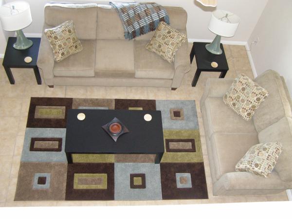 A view from the master bedroom loft