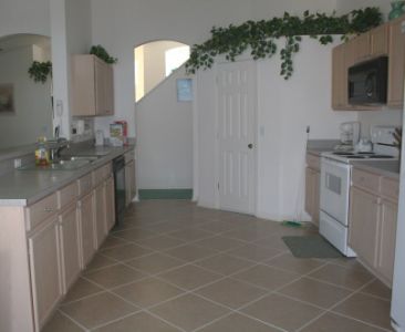 Large fully equipped kitchen