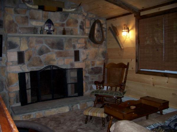 Fireplace in Living Room