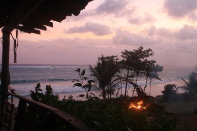 View from Surfer's Bay Beach Bar, Barbados