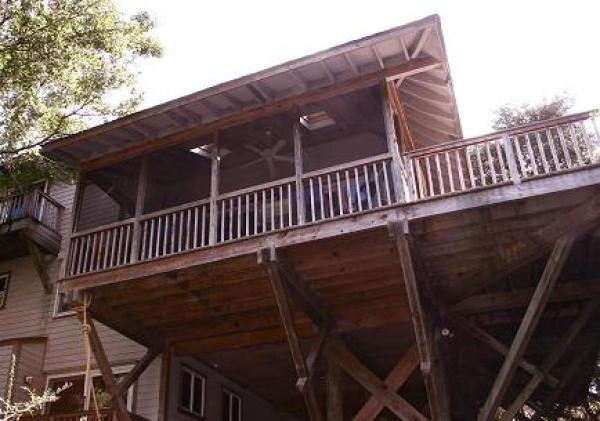 Party or Dining Porch As Seen from the Ground