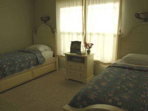 Two Twin Size beds and one pull out trundle