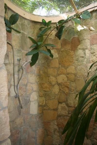 Private, Walled, Outdoor Garden Shower