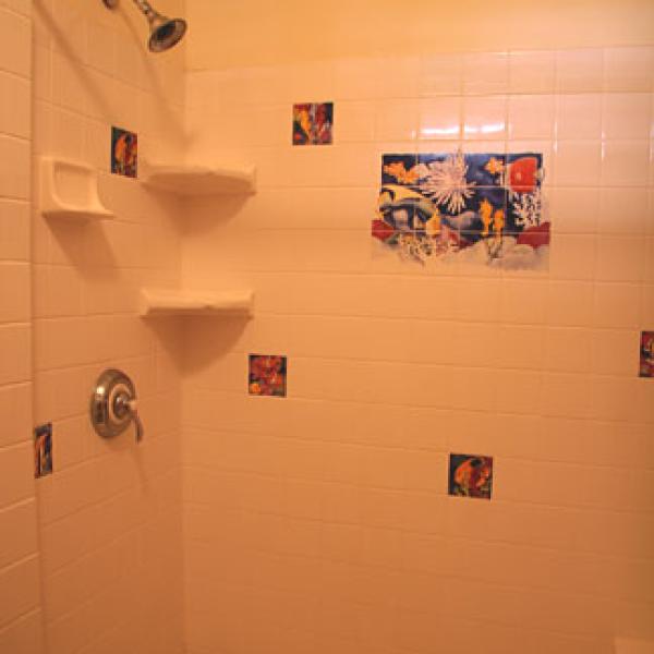 Shower in Bathroom