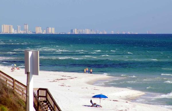 View of distant  Panama City Bch.from Casa Sounion