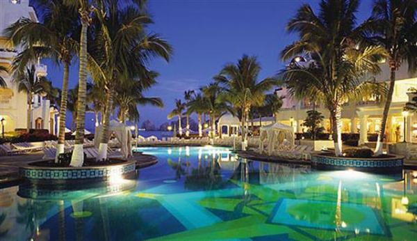 Swimming Pool in Night