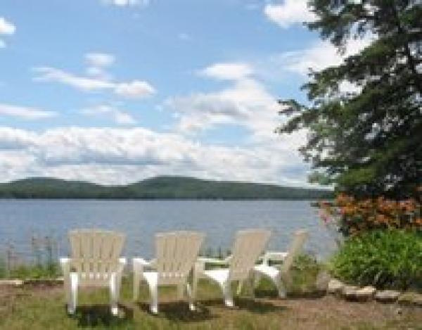 Overlooking Great East Lake, Hoyt's Place