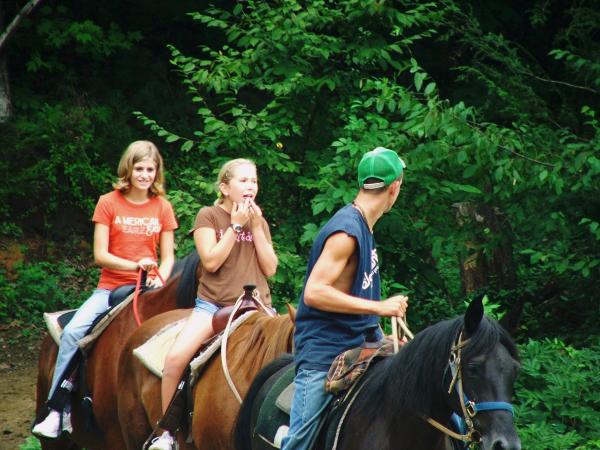 Horseback Riding 1 Mile From Riverstone Lodge 