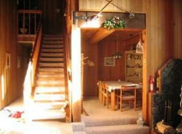 Stairs and Dining Room