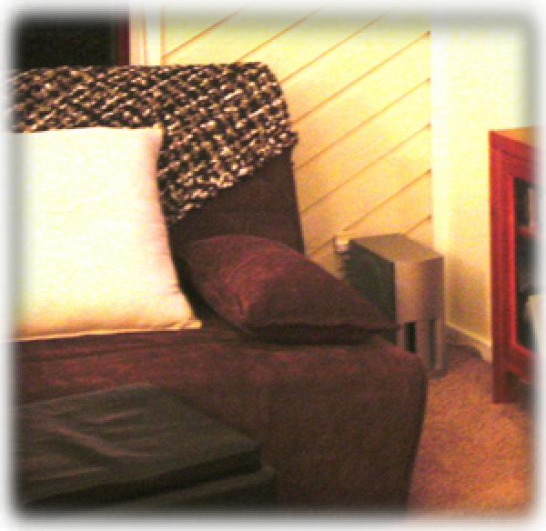 Here's the Lounge made into a Comfy Stylish Couch 