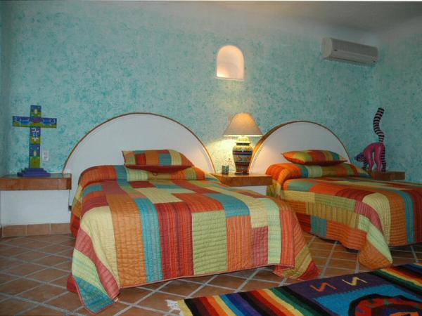 Bedroom with two double beds