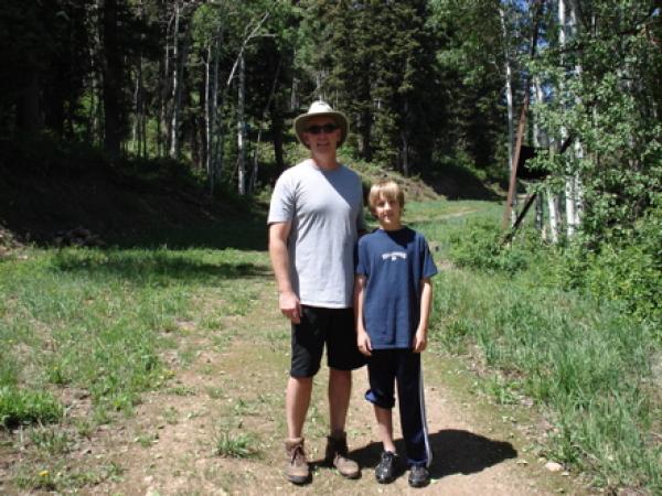 Hiking directly from Ski Haven