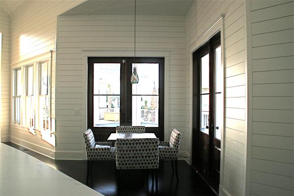 Breakfast Nook leading to Pool Area