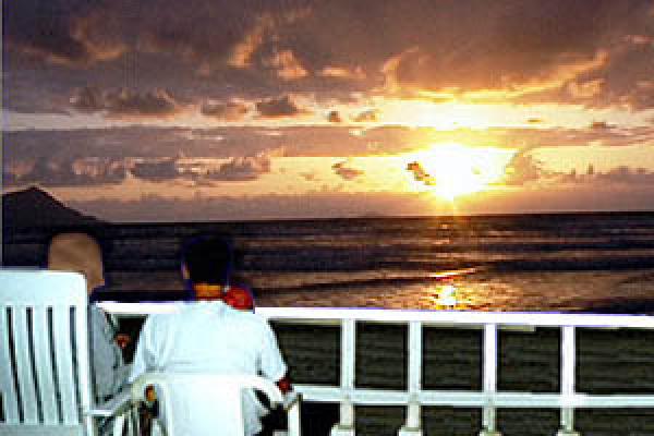 Sunset View from Deck