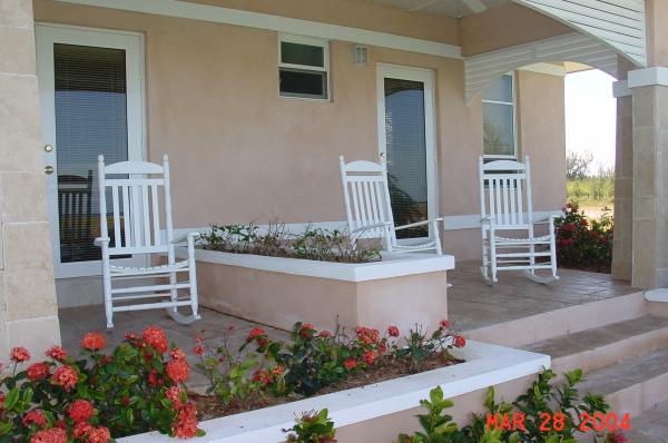 Guest room with private patios
