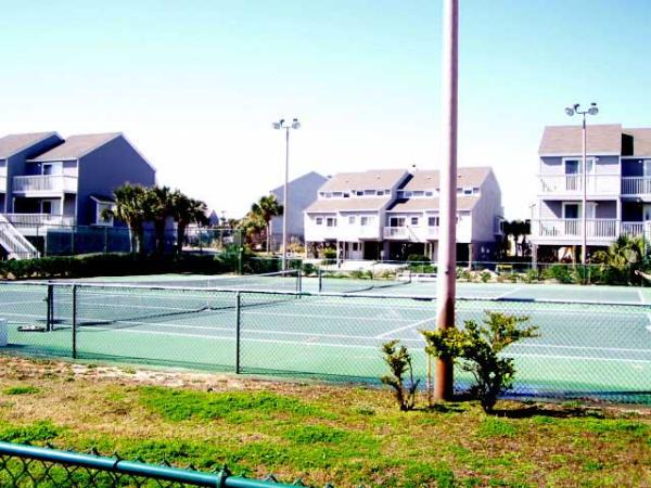 Two Tennis Courts