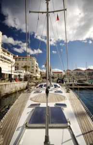 Yacht deck
