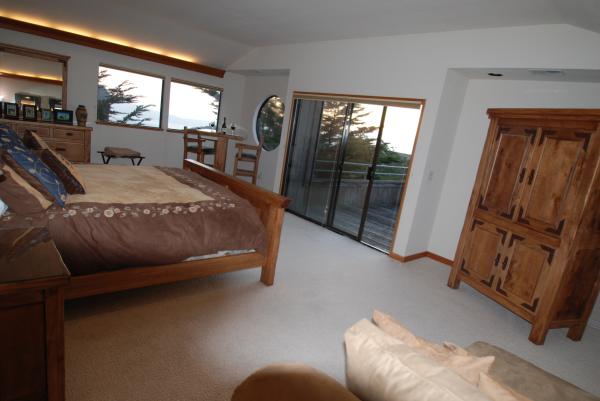 Master Bedroom with Private Deck