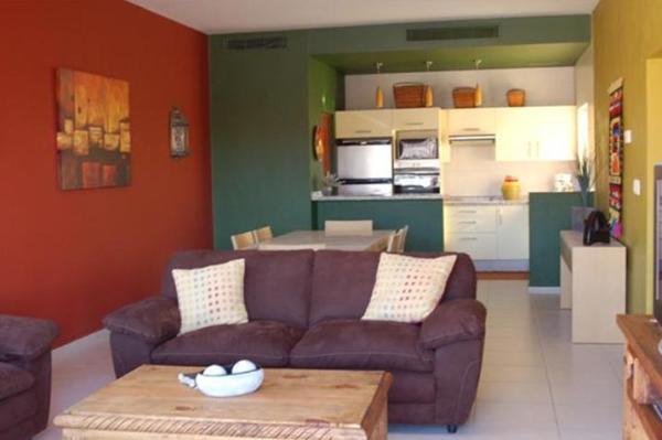 Partial view of Living Room, DiningRoom,Kitchen