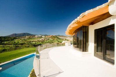 Villa El Cano balcony view