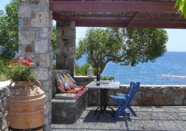 Sitting with Ocean View
