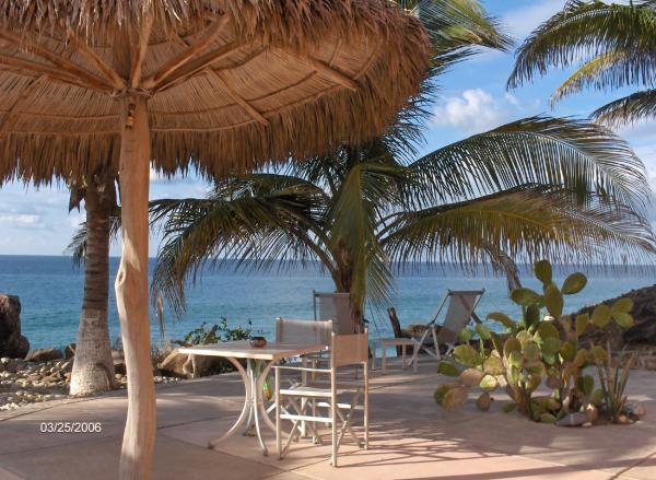 View of Ocean and Deck from Amarillo suite