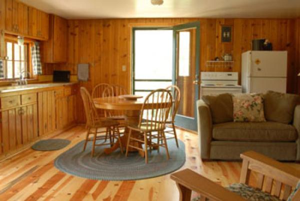 Kitchen Dining with Living View