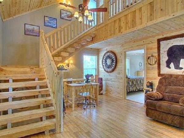 Stairs To Loft & Master Suite