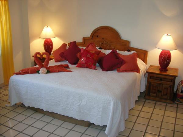 Spacious bedroom with king bed!