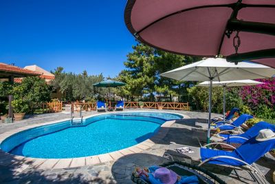 View of pool