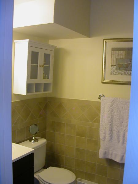 Bathroom corner