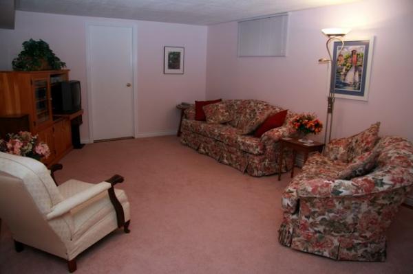 TV sitting area