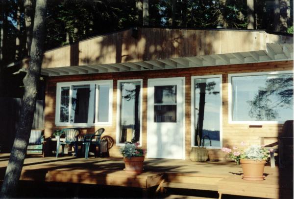 Front of cabin