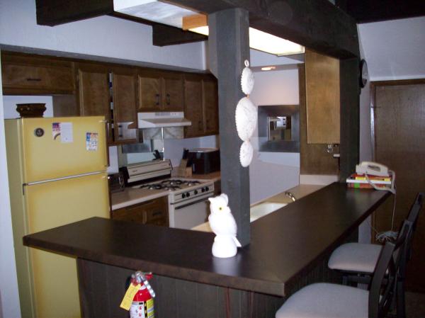 A wonderful,step saving kitchen