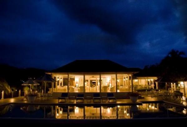 Exterior View at Night