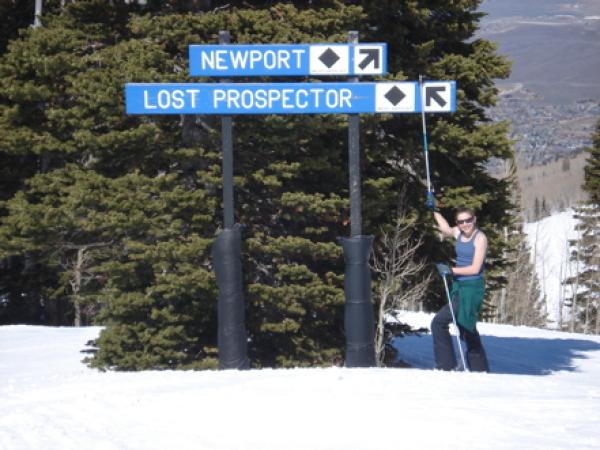 Spring skiing....