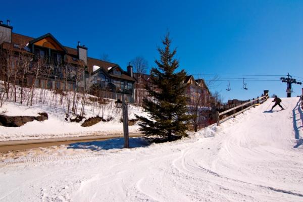 Ski out trail is only a short distance