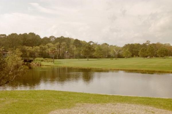 View from Deck over Waterway & Fazio course