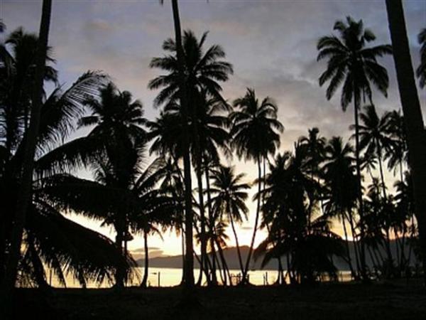 Sunset at the House