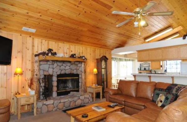 Living Room with Fireplace