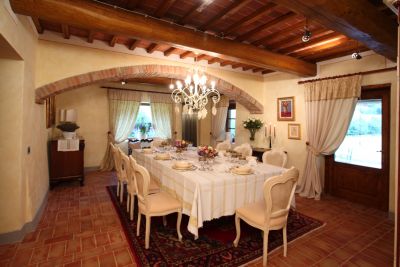 Casa Rossa dining room