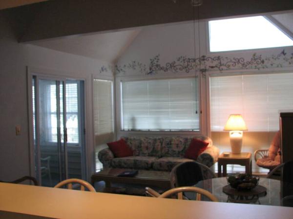 Living Room with All-Season Room on the left