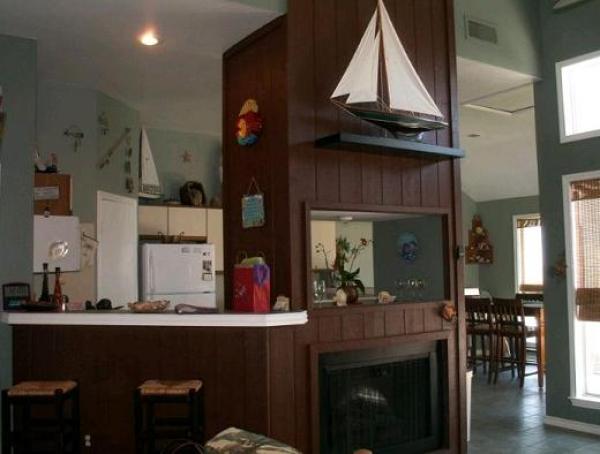Wet Bar looking into the Kitchen
