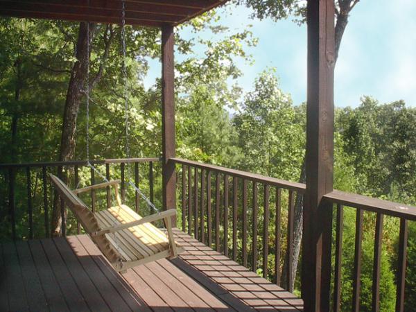 Downstairs Balcony