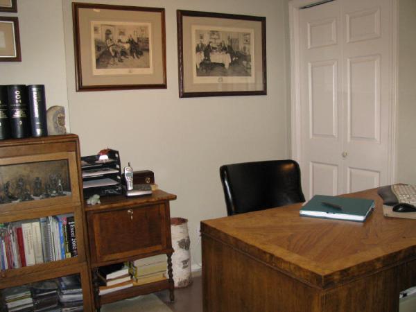 Office View in Bedroom